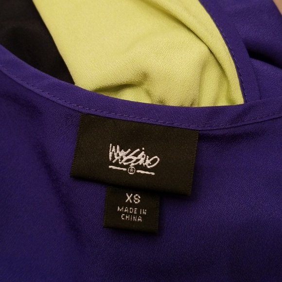 xs strappy color block dress - Picture 3 of 3